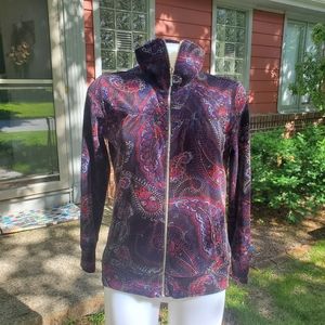 SOLD Style & Co Velour Zippy